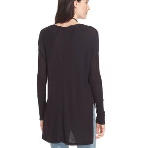 Free People Blue Thermal